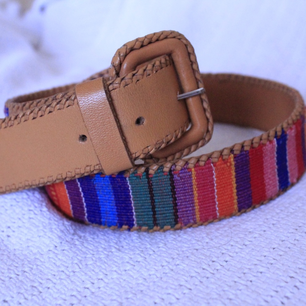Vintage colorful belt